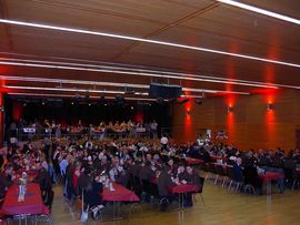 Feuerwehrball Saal Rum 