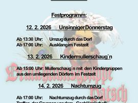 50 Jahre Brauchtumsgruppe Patsch Plakat