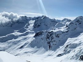 Aussicht Ötztaler Alpen