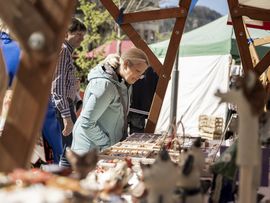 Stand am Ostermarkt in Kufstein