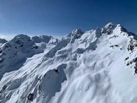 Aussicht Ötztaler Alpen