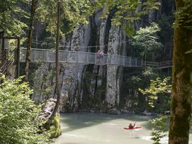 Schmugglerweg Klobenstein - Rafting im Tourismusverband Kaiserwinkl in Tirol - freizeit-tirol.at