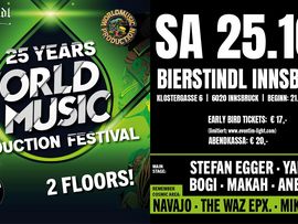 Plakat Jubiläum World Music Production