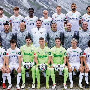 Mannschaftsbild der WSG Tirol