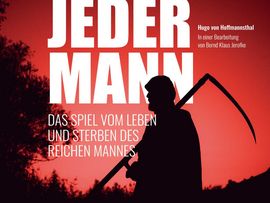Poster von Jedermann auf der Leobühne in Innsbruck