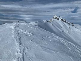 Einsattelung vor der Eiskarspitze