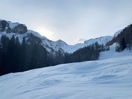 Hohe Warte Skitour Aussicht