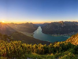 Sonnenuntergang-in-Pertisau-am-Achensee-Sunset-in-Pertisau-am-Achensee