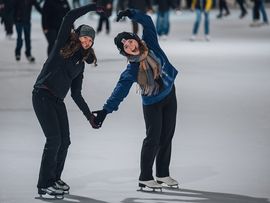 Eislaufen in der Naturparkregion Reutte