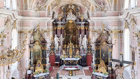 Altar der Wallfahrtskirche Götzens