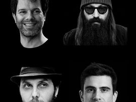 4 Bandmitglieder von der Band Edom in Kufstein