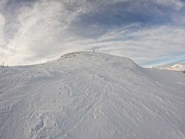 Schneelandschaft am Sattelberg