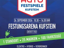 Plakat von den Autofestspielen Kufstein
