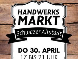 Plakat für den Handwerks Markt in Schwaz