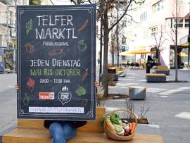 Plakat vom Telfer Marktl