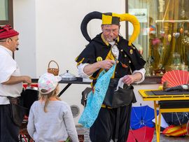 Mittelalterlicher Umzug in Tirol