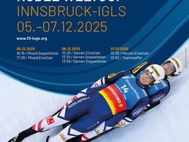 Plakat "Eberspächer Rodel Weltcup" 
