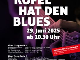 Plakat "Der Kofl hat den Blues"