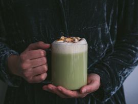 Baguette Matcha Latte
