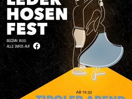 Flyer Lederhosenfest Gries 2025