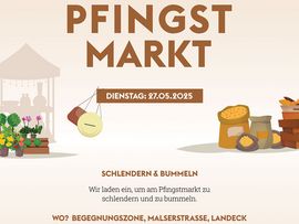 Plakat Pfingstmarkt Landeck