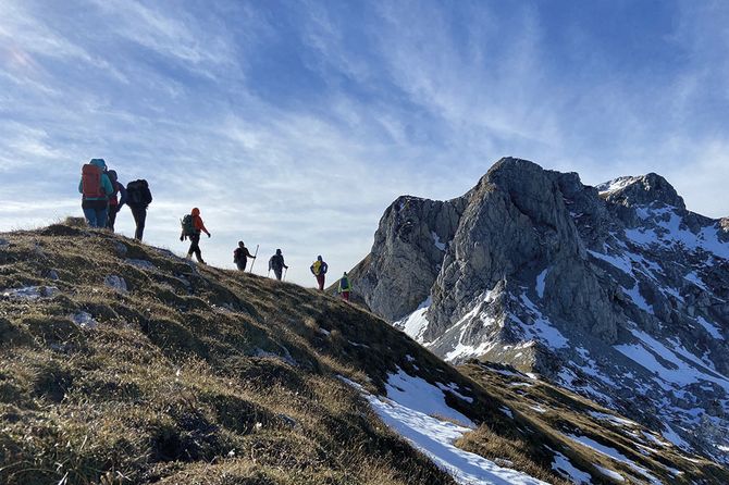 Wanderer in der Natur
