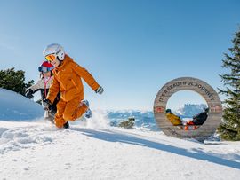 Kinderspaß im Skigebiet Steinplatte Winklmoos