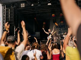 Musikerin bei Kufstein unlimited