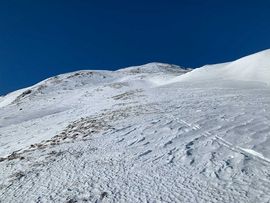 Berglandschaft Rötenspitze Winter