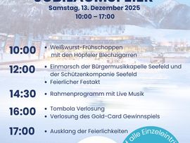 Olympiabad Seefeld 50 Jahre Jubiläumsfeier Plakat