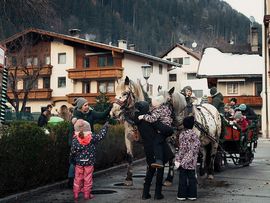 Kutschenfahrt beim Zeller Weihnachtsmarkt