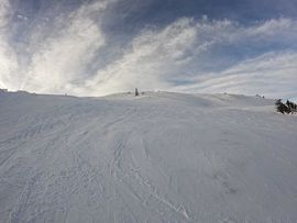 Skitour Sattelberg Schneelandschaft