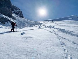 Skitour Kleiner Kaserer Aufstieg