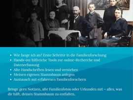 Plakat Familienforschungstag