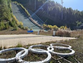 Verlassene Sportstätte