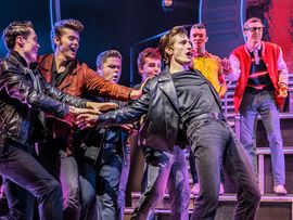 Tänzer bei Musical Grease
