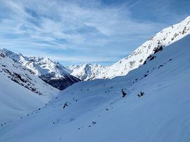 Aussicht auf die umliegenden Berge des Bachfallenkopfes