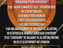 AC Vollkraft - Ringer für Kinder- Sommerfest Plakat