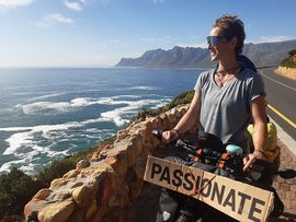 Ausblick entlang der Radreise