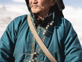 Portrait Mongolian Man