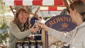 Stand am Ostermarkt in Kufstein