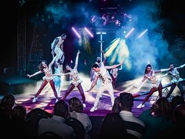Akrobaten im Circus Knie in Innsbruck