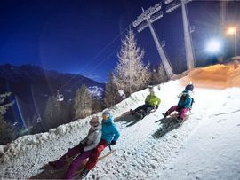 Nochtrodeln bei den Elferbahnen