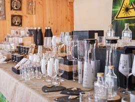 Buffet auf einem Tisch