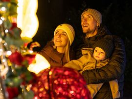 Lichterpark Lumagica mit Familie