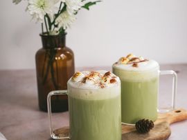 Baguette Matcha Latte