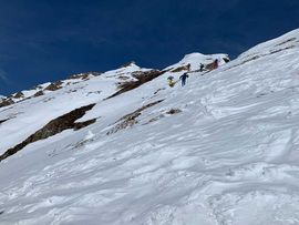 Skitour Hohe Warte Gipfelstück queren