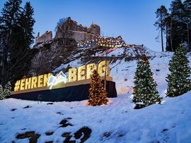 Ehrenberg in Reutte als Lichterpark