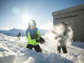 Kinder am Patscherkofel