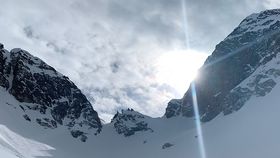 Titelbild Skitour Wechner Scharte